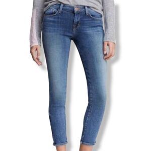 J Brand capri zip denim jeans tone wash size 27